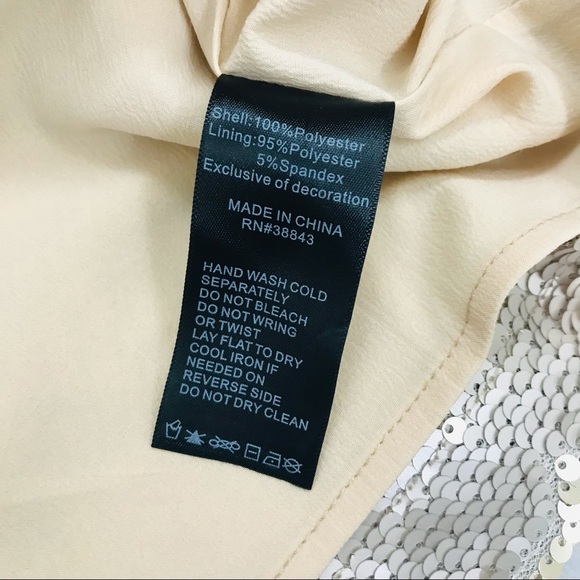 Sam Edelman Sequin Cap Sleeve Shift Dress - Picture 16 of 16